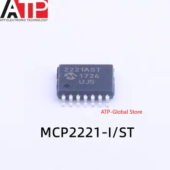 1 бр. MCP2221A-I/ST Осъществяване SOP14 2221A-I/ST 2221AST едно-чип Микрокомпютър Нов Оригинален Чип
