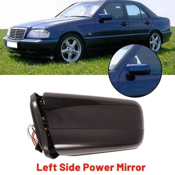 1 Чифт Автомобилни Комплекти Предното Ляво + Дясно Странично Огледало За Обратно Виждане За Mercedes Benz C-Class 1994-2000