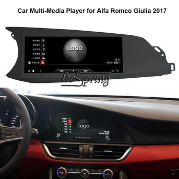 10,25-инчов автомобилен мултимедиен плеър за Alfa Romeo Giulia 2017-2018 с GPS-навигация MP5 Wifi (БЕЗ DVD)