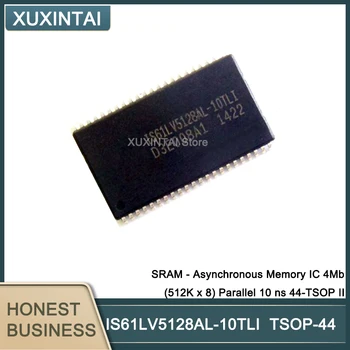 10 бр./лот IS61LV5128AL-10TLI IS61LV5128AL SRAM - Асинхронни на чип за памет 4 MB (512 ДО x 8) Успоредно на 10 нч 44-TSOP II