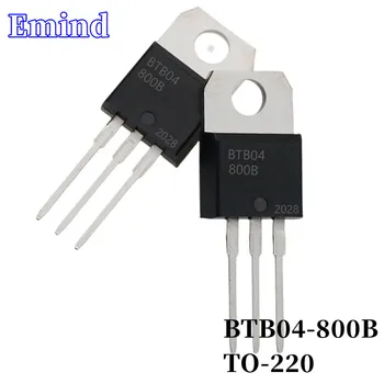 10шт BTB04-800B BTB04 Тиристор TO-220 4A/800V DIP Симистор Голям Чип
