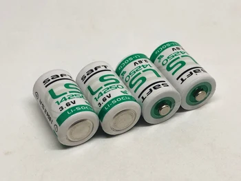 20 бр/лот Нов Оригинален SAFT LS14250 AA 3,6 НА 900 mah Тионилхлорид Литиева батерия с ниско саморазрядом Батерия АД