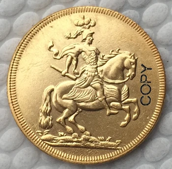 24 Каратная златна Полска МОНЕТА 1697 Г. КОПИЕ от 23,3 мм
