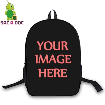 3d Печатни Раница За Момчета и Момичета, Ученически Чанти за Тийнейджъри, Студенти Могат да настрои Изображението на Лого, Чанта на рамото си, Пътна Чанта за Лаптоп, Dos