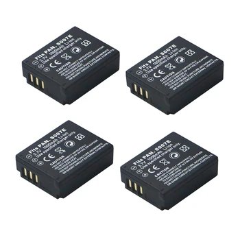 4 бр. CGA-S007E CGR-S007E Акумулаторни Батерии за Panasonic Lumix DMC-TZ1 DMC-TZ1EB-S DMC-TZ1EG-K DMC-TZ1-A Камера