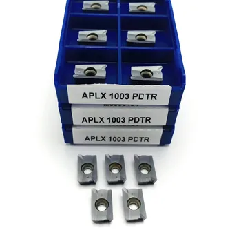 APLX APLX1003 PDTR LT30 Сменяеми Видий Плоча 100% Висококачествени режещи Инструменти за Фрезоване