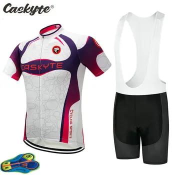 Caskyte Pro Женски Комплект За Колоезденето МТБ Велосипедна Облекло Състезателна Велосипедна Облекло Ropa Ciclismo Облекло Командване на Майк 