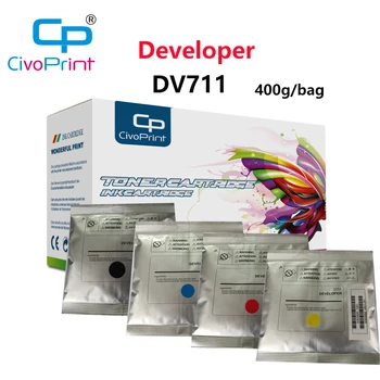 Civoprint съвместим Разработчикът DV711 за Konica Minolta bizhub C654 C754 B754 желязо на прах 400 грама/пакет 4 цвята