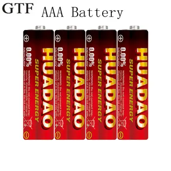GTF 1PC ААА 1.5 V суха батерия aaa батерия за защита на околната среда цинковая марганцево-въглеродните батерии за играчка дистанционно управление