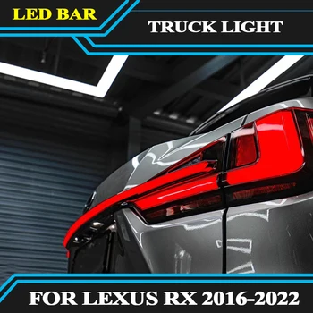 Led Задни През Фарове на Камион за Lexus RX 2016-2022 RX 300 350 Задна Светлина Заден ход Дихателна Лампа