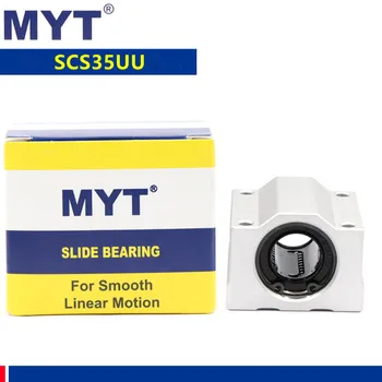 MYT точност ръководят SCS35UU SC35UU Линеен Шарикоподшипниковый Блок Линейна Втулка за 35 мм Фреза с ЦПУ на 3d части на принтера