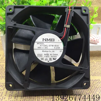 NMB-MAT 4712KL-07W-B30 DC 48 0.23 A 120x120x32 мм, 2-жичен на Сървъра на вентилатора за охлаждане на
