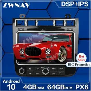 PX6 4 + 64 GB Android 10,0 Автомобилен Мултимедиен Плеър За Volkswagen TOUAREG 2015 GPS Navi Радио navi стерео IPS Сензорен екран на главното устройство