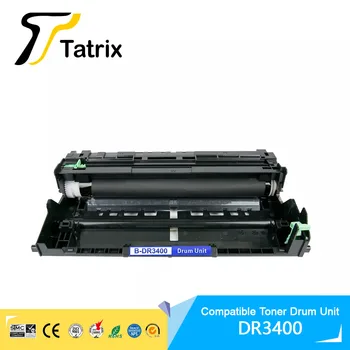 Tatrix DR-3400 DR3400 Премия Съвместим Лазерен Черен Тонер Барабан за принтер Brother HL-L5000D DCP-L5500DN