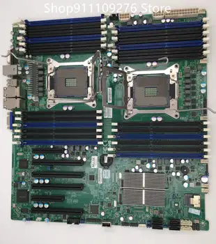 X9DRi-LN4F + за дънната платка Supermicro LGA2011 E5-2600 V1/V2 Семейство ECC DDR3 6 графични процесори на Платформата