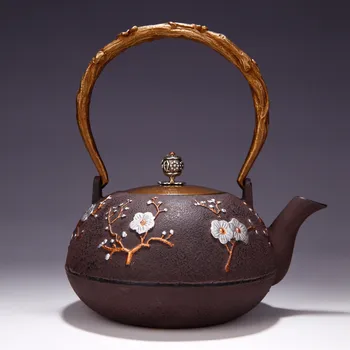 автентични японски внос на технологии железен саксията на южния здравето на стария железен гърне чайник с чай без покритие