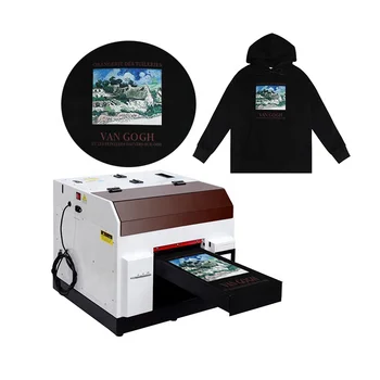 Автоматична голямата бързо xp600 директен PVC id карта на тъканта печатна машина калъф за телефон a4 a3 tablet dtg тениска UV принтер