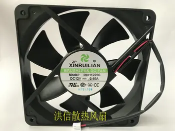 Безплатна доставка на оригинални XINRUILIAN 12025 RDH1225S DC12V 0.40 A fan охлаждане на шасито