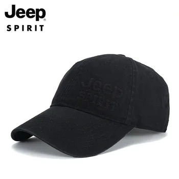 Бейзболна шапка JEEP-2021, Мъжка и дамска лятна шапка, шапка за татко, дишаща унисекс-шапка на шофьор на камион