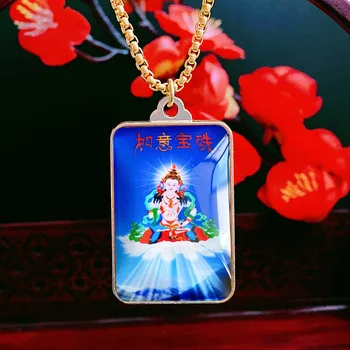 Ваджра Сутра, Скъпоценен камък Руйи, Мантра Daming от сто знака, на Картата на визуализация, Окачване с мантрата на сърцето дует Ваджра Сутра, Окачване на Буда