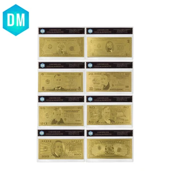Гореща разпродажба USD Един Милион Долара в Златната Фолио Дизайн Двойна Америка Банкноти Златна Фолио, Покрити с Банкноти /банкноти Colletion