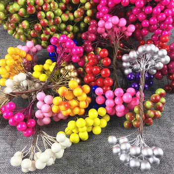 Гореща разпродажба Ретро Пяна плодове цвете моделиране на дизайна на материала, за да направи САМ венец венец декорация аксесоари JG001