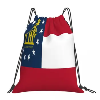 Дамски Мъжка Спортна чанта За фитнес, чанта за плуване, Флаг на Грузия