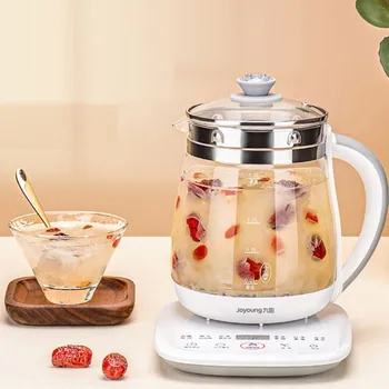 електрическа кана за домакински уреди, Кухненски уреди, автоматично стъклен съд за здравето на преносим мини-мультиварка чай десерт гърне