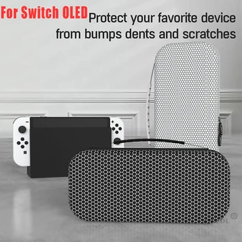 За Nintendo Switch OLED Домакин Силна Защита Чанта За Съхранение на Преносим Водоустойчив Калъф Чанта За Носене Калъф Дропшиппинг