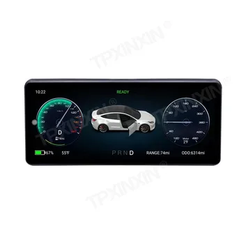 За Tesla, Модел 3 Y Мултимедия Android Стерео арматурното табло, на Дисплея на Данни, Сензорен Екран, GPS Навигация Carplay Плейър Авто Радио