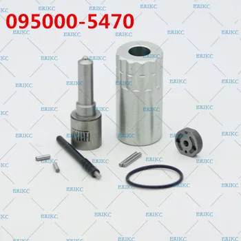 Комплекти за ремонт на инжектор система за впръскване на горивото ERIKC 095000-5470 включват регулаторна плоча клапа 19 # Дюза, о-пръстен, щифт за Isuzu
