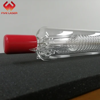 Лазерното рязане се използва RECI лазерна тръба лазерна лампа W1 75w, също използвана за от машини и шевни машини