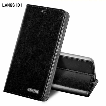 Марка LAGANSIDE калъф за телефон мида три карти масло, восък кожени модели За iPhone SE 2020 мобилен телефон осъществяване на Всичко, ръчно изработени по поръчка