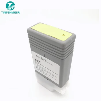 Мастилницата TINTENMEER pfi-102 pfi 102 Жълто, съвместим принтер canon iPF500 iPF510 iPF600 iPF605 iPF610 iPF650 iPF655