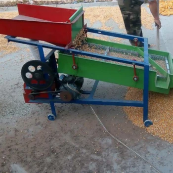 Машина за почистване на семена на ориз, леща с трясък вибрационным