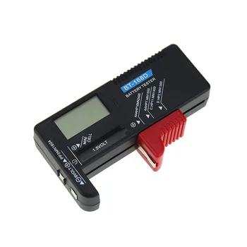 Многофункционален Дигитален Тестер за Батерии Проверка на Батерии AA AAA C D 9 1,5 НА Бутон Батерии BT-168D