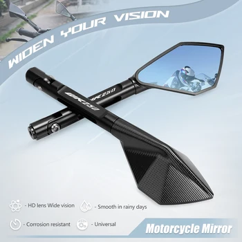 Мотоциклетное Огледало за обратно виждане с ЦПУ Алуминиеви Странични Огледала ЗА YAMAHA WR250 WR125 X R WR 250 1994 1995 1996 WR250R WR250X