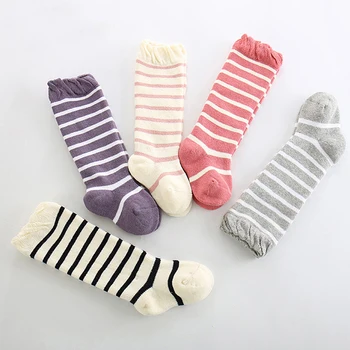 Най-добрите продажба на Корейската Версия Детски Чорапи Зимни Дебели Чорапи За Малки Момичета До Коляното Сладки Бебешки Чорапи, Дълги Чорапи-тръба Sokken