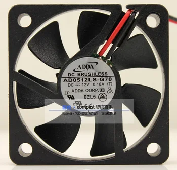 НОВ ADDA 5010 12 0.1 A AD0512LS-G70 5 см безшумен вентилатор за охлаждане