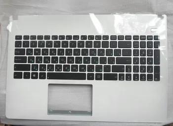 Новата Руска Черна клавиатура за лаптоп ASUS X550 С БЯЛА КАПАК C БЯЛ КАПАК РУСКА клавиатура