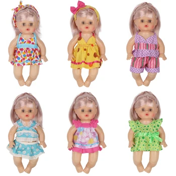 Облекло за кукли, 6 бр./компл., рокля 11 инча за момичета 28 см, от Продукти за бебета, Кукли на Нашето поколение, аксесоари за облекло, играчки, Модерен украшение