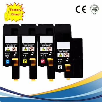 Подмяна на 1 комплект цветни тонер касети с тонер за принтер Aculaser C1700 C1750N C1750W CX17NF C 1700 1750N 1750W CX 17