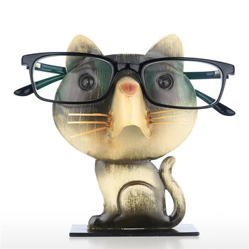 Сладък 3D Домашни котки под Формата На Стелажи За Очила Очила Държач за Очила Притежателя на Бижута за по Няколко Чифта Очила Витрина home dec