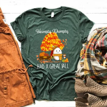 Хубава есенна риза, Страхотна есенна тениска, Есенна Тениска за Деня на Благодарността, Есенни Ризи за Учители, Есенна Сезонни Дрехи, Дамски Блузи с тиква, XL