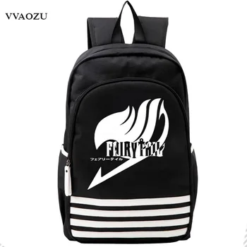 Япония Аниме Fairy Tail Cosplay Раница Училищна Чанта за Тийнейджъри Оксфорд Пътни Чанти на Рамо Раница Mochila Escolar
